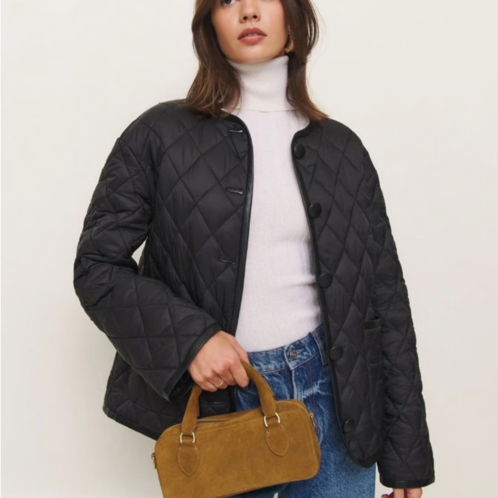 Reformation Cassidy Jacket Black